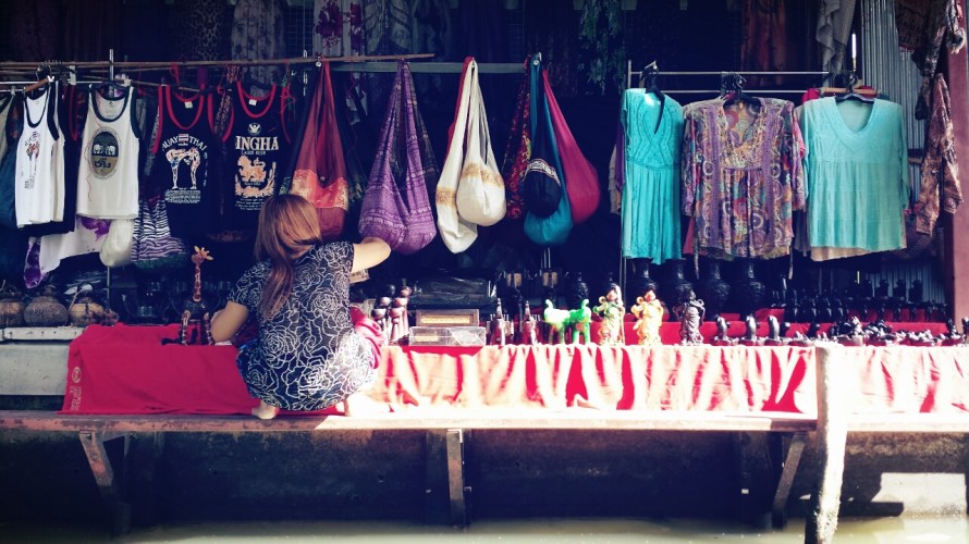 Kanchanaburi Damnoen Saduak Floating Market
