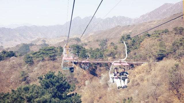 Beijing Springtime Story The Great Wall of China Sky Ride