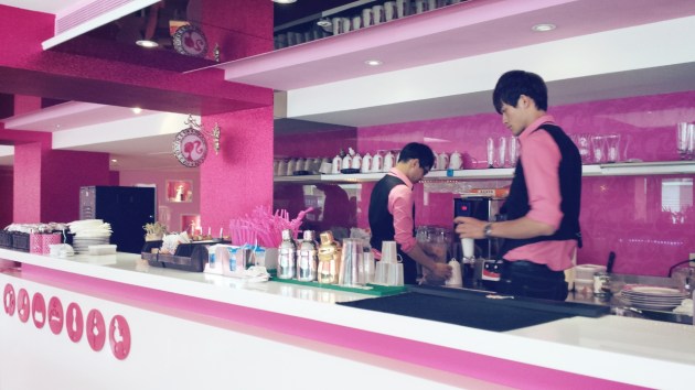 Taipei Trippin Barbie Cafe