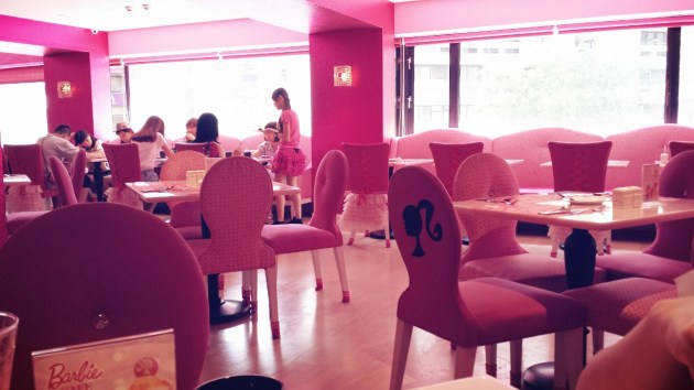 Taipei Trippin Barbie Cafe