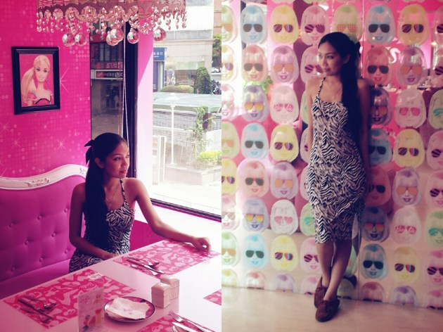 Taipei Trippin Barbie Cafe
