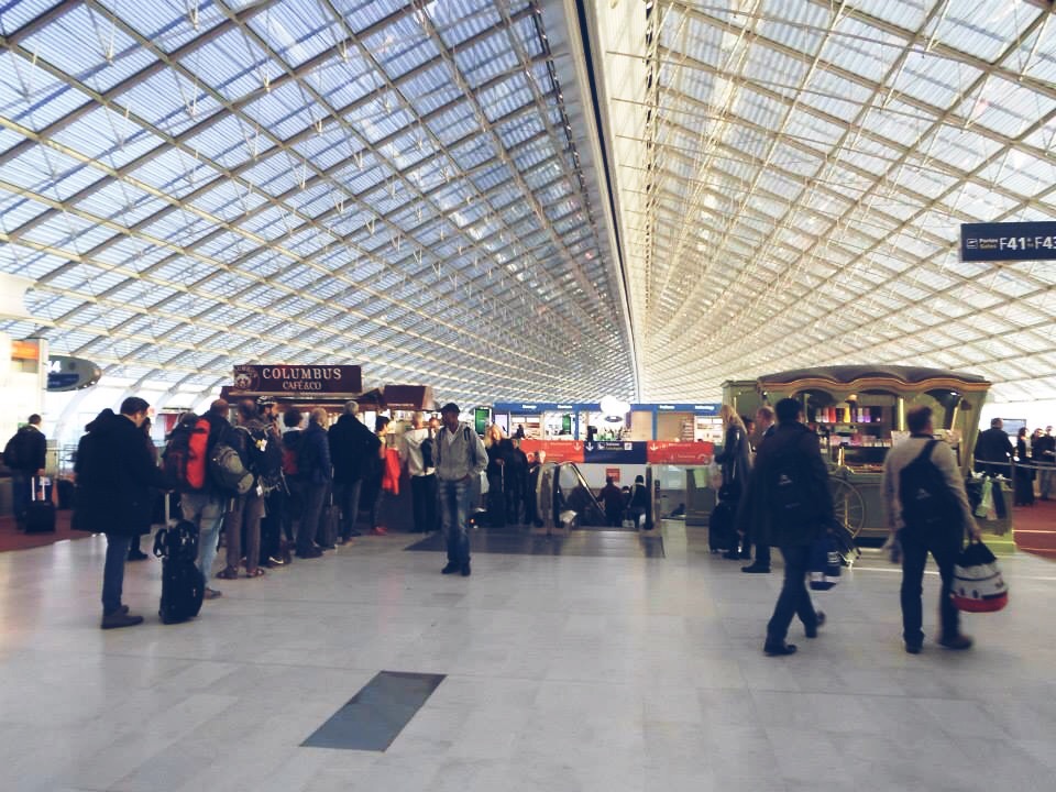 Our First Couplemoon Charles de Gaulle Airport