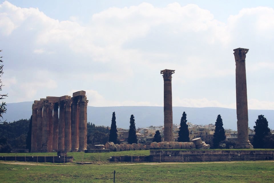 Our First Couplemoon The Temple of Zeus