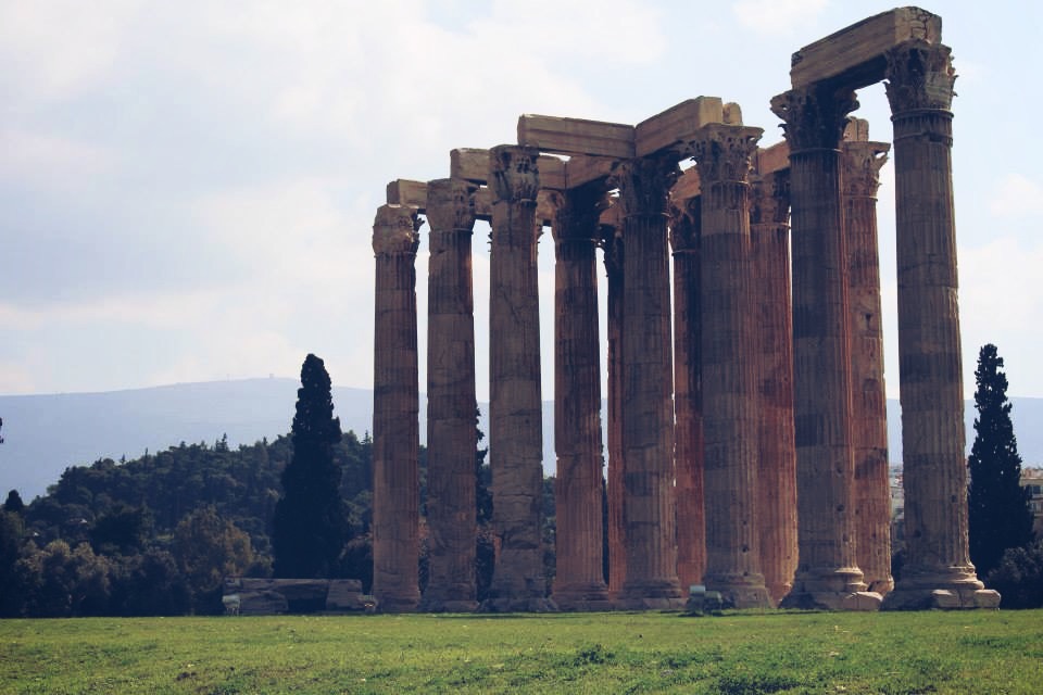 Our First Couplemoon The Temple of Zeus