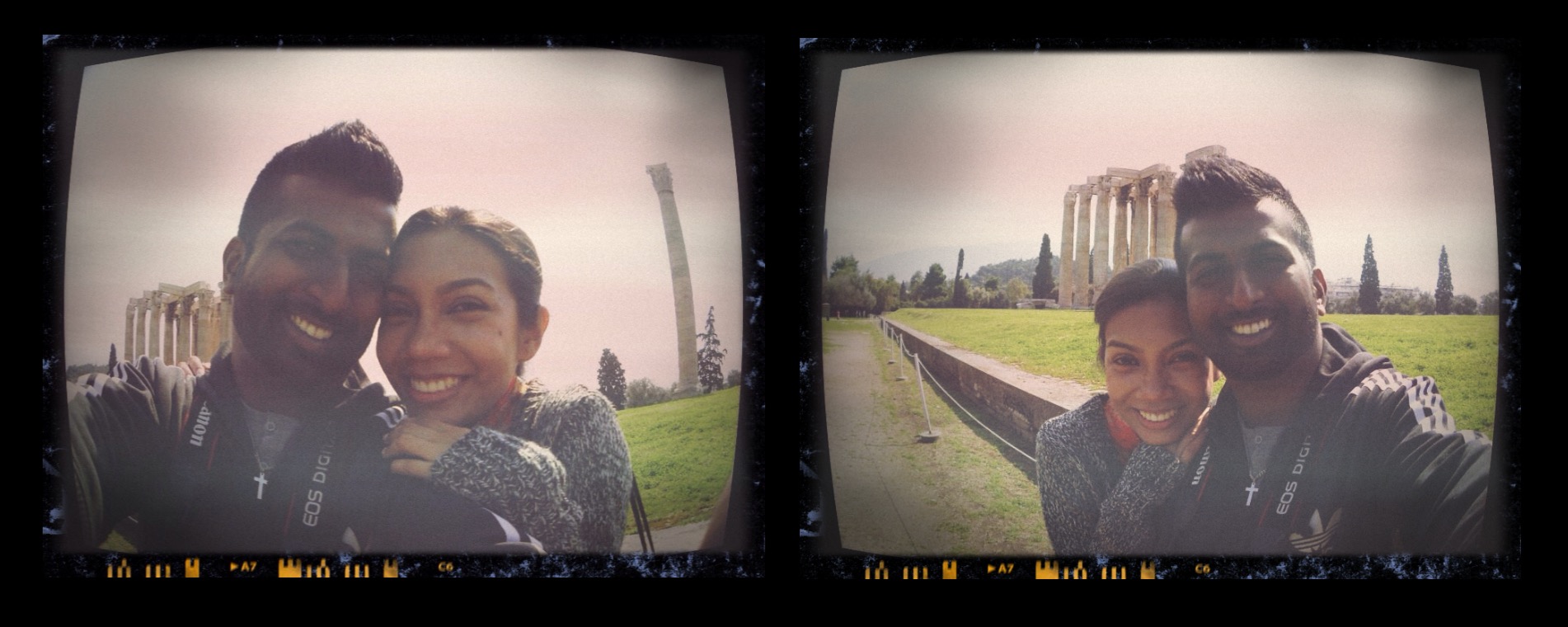 Our First Couplemoon The Temple of Zeus