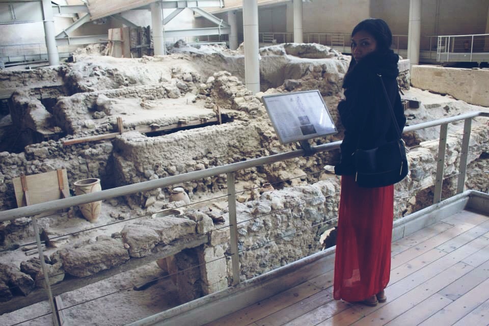 Our First Couplemoon Akrotiri Archaeology Site