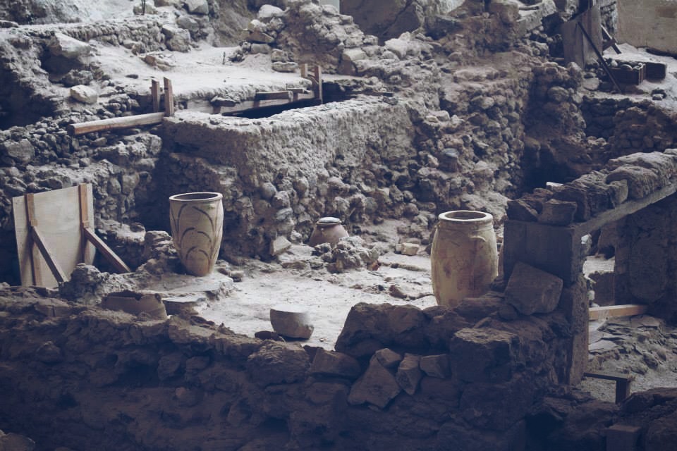 Our First Couplemoon Akrotiri Archaeology Site