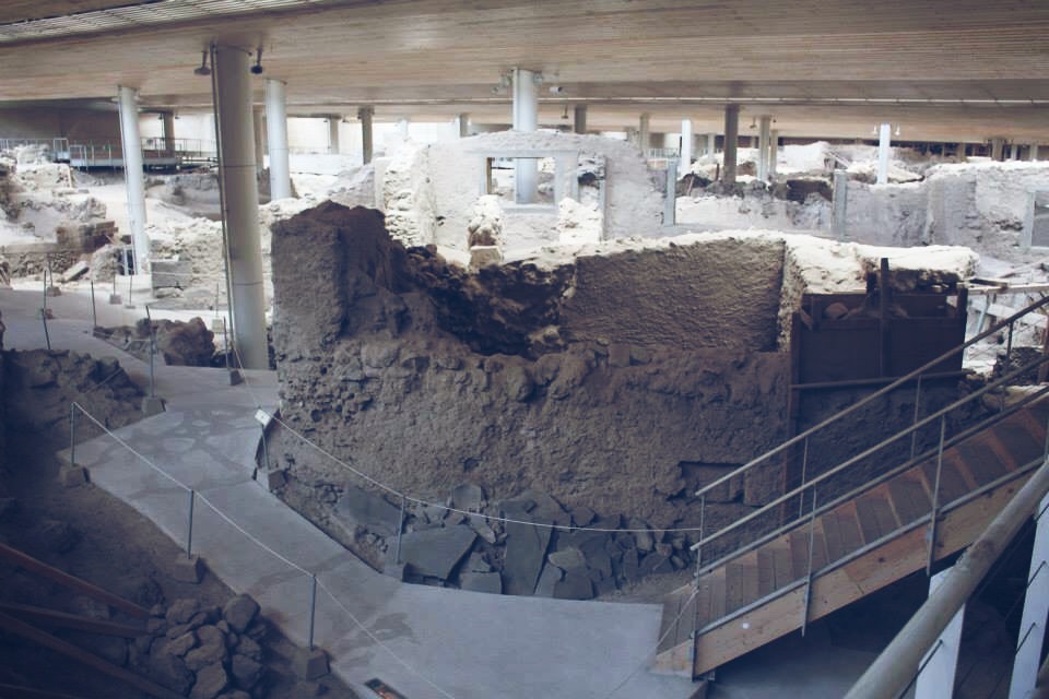 Our First Couplemoon Akrotiri Archaeology Site