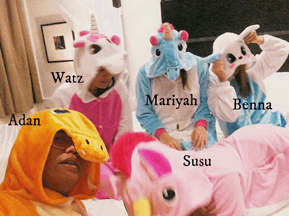 Staycation at Amara Sanctuary Resort Bridesmaid Proposal