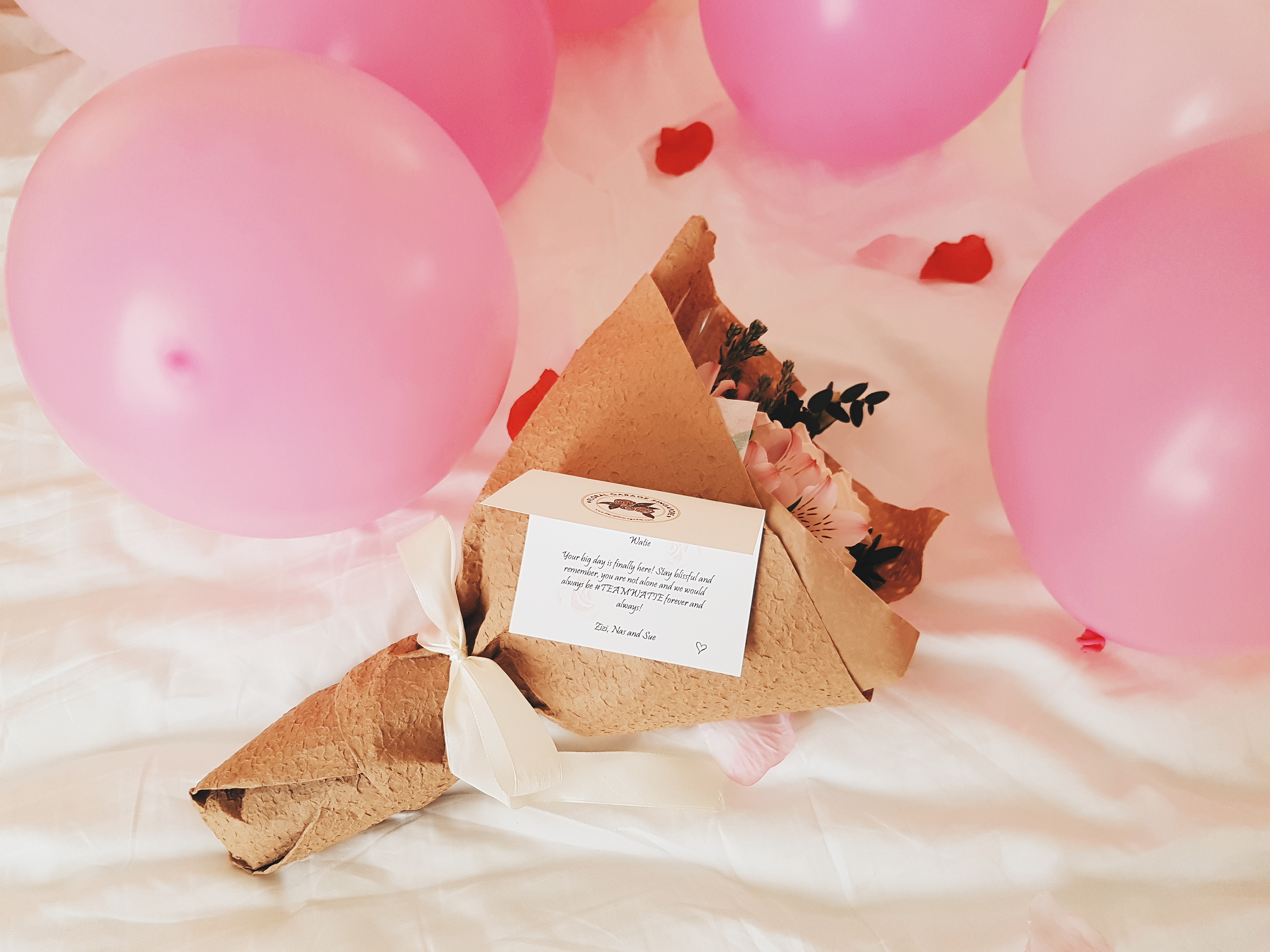 Bridal Shower at The Fullerton Hotel Heritage Room