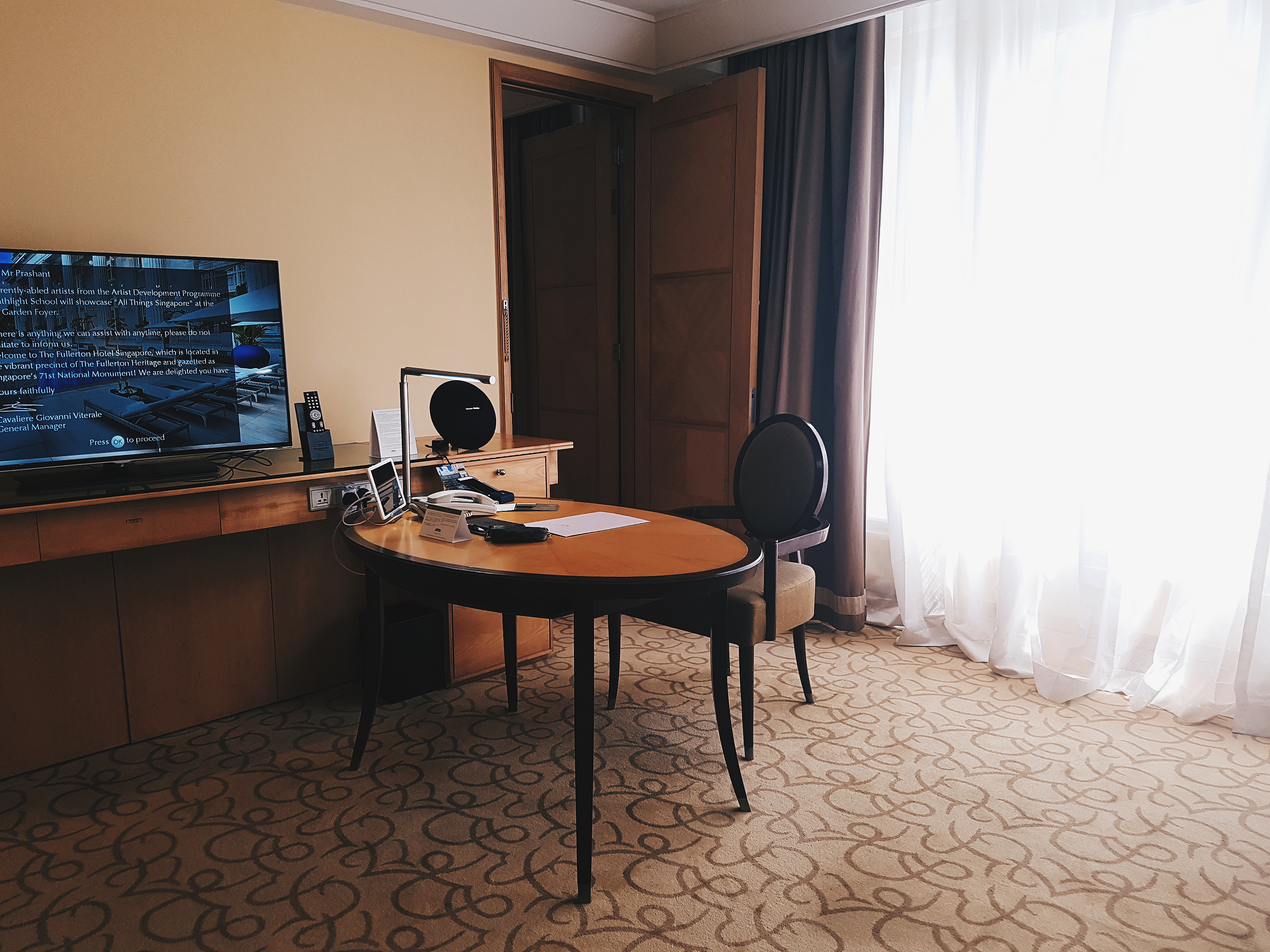 Bridal Shower at The Fullerton Hotel Heritage Room