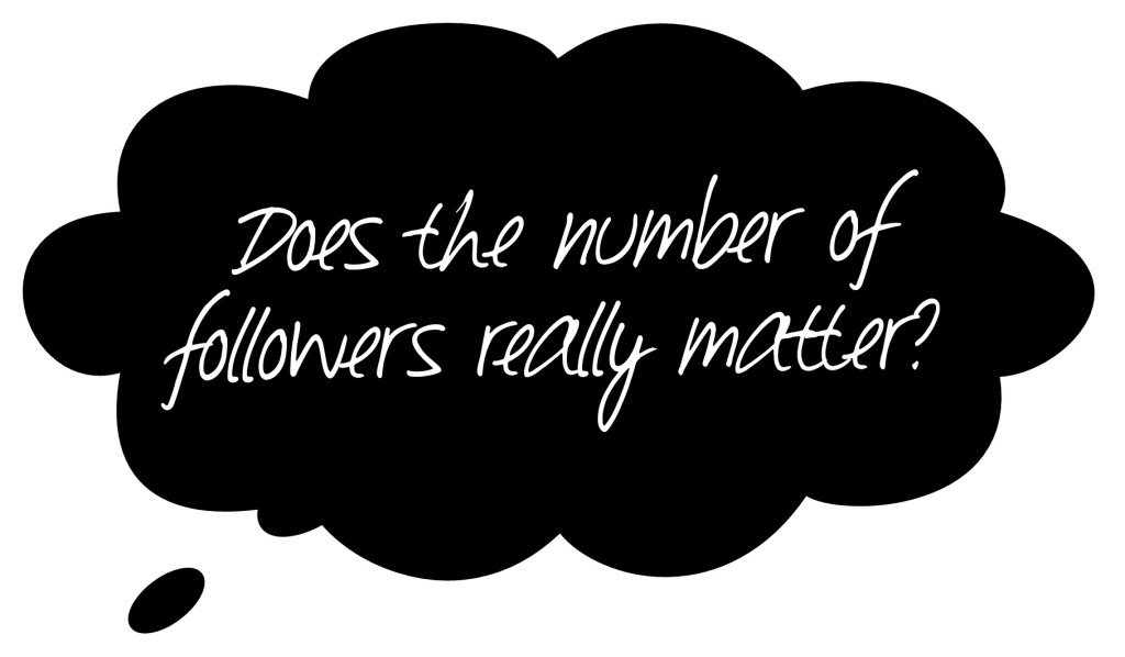 Does the Number of Followers Really Matter?