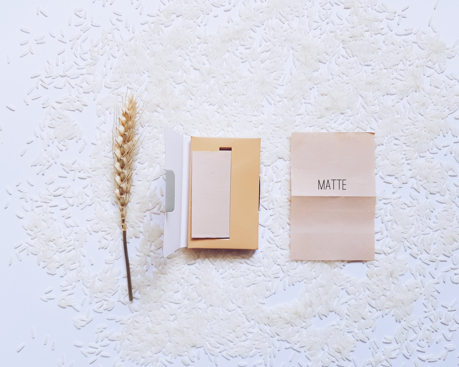 Palladio Rice Primer, Rice Pressed Powder & Rice Paper