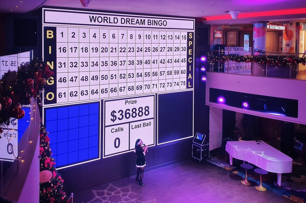 World Dream Cruises Bingo