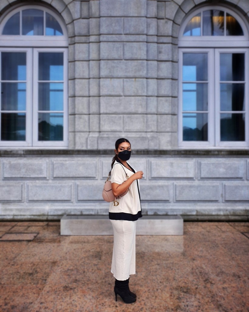 How to Style a Two-Piece Set Tracyeinny Dior Saddle