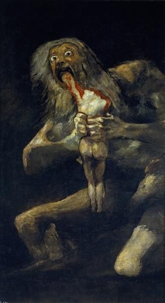 Saturn Devouring His 
Son by Francisco de Goya