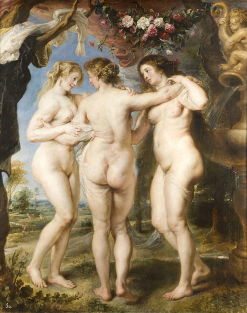 The Three Graces by Peter Paul Ruebens
