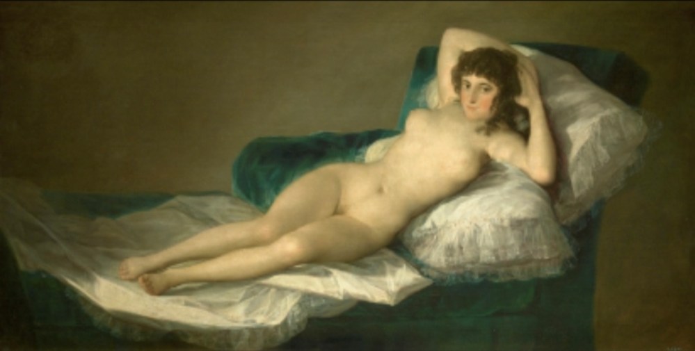 The Naked Maja by Francisco de Goya