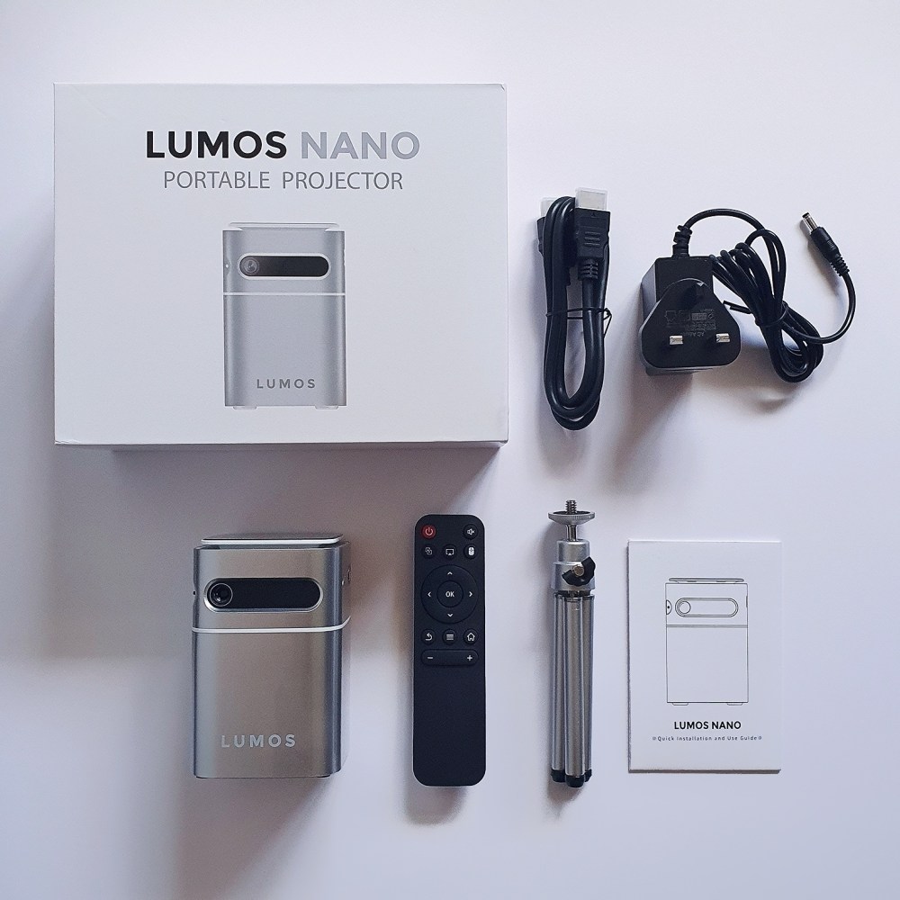 LUMOS NANO Portable Projector Review
