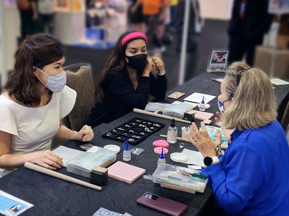Pure Silver Ring Making with JDMIS at Singapore International Jewelry Expo
