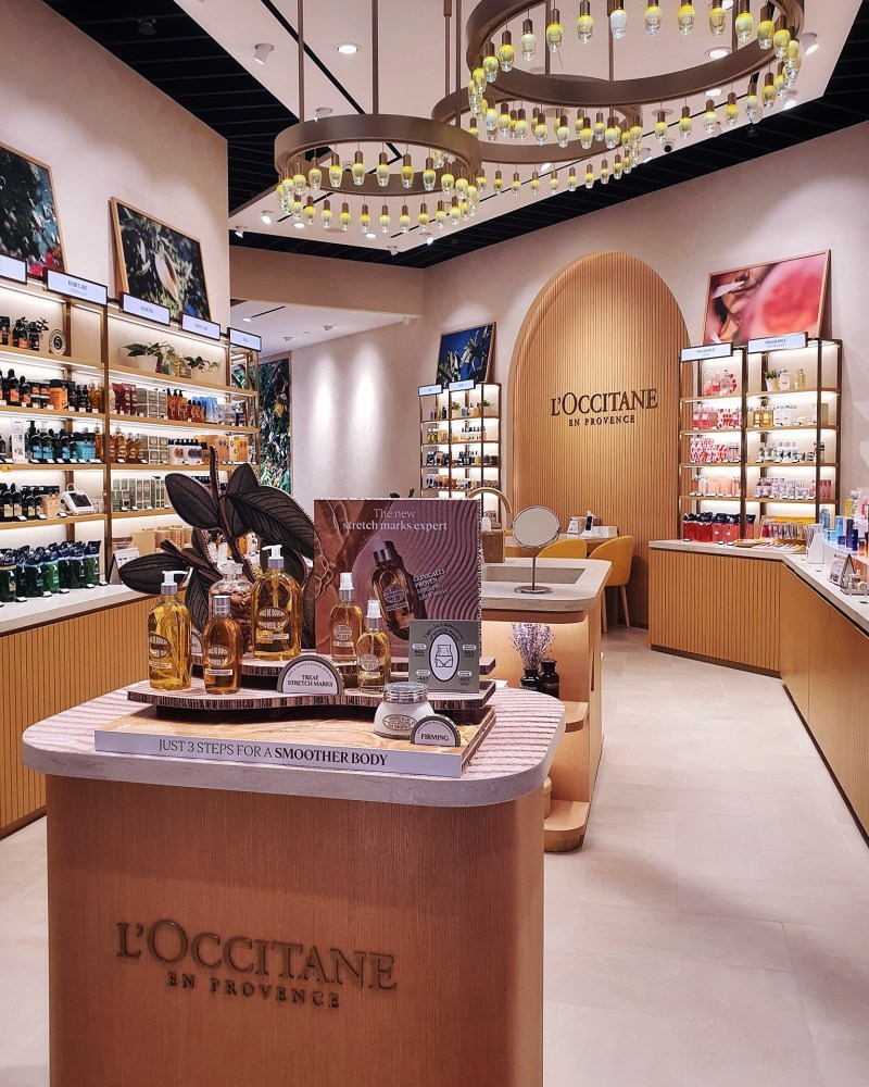 L'OCCITANE Big Little Things Boutique with Recycling Program