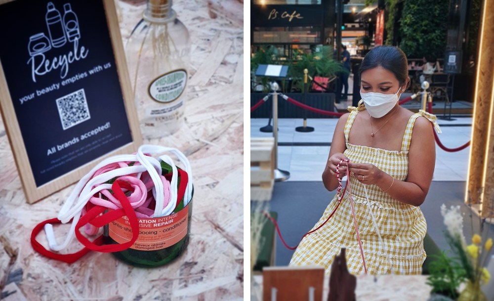 L'OCCITANE Big Little Things Boutique with Recycling Program
