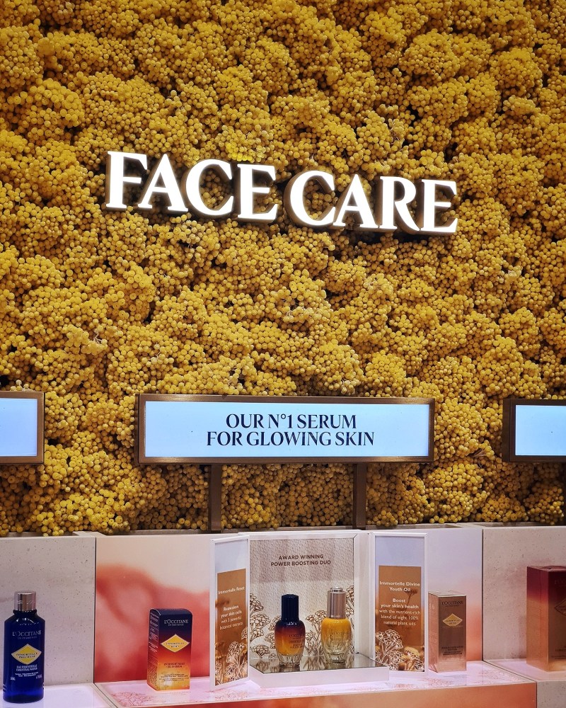 L'OCCITANE Big Little Things Boutique with Recycling Program