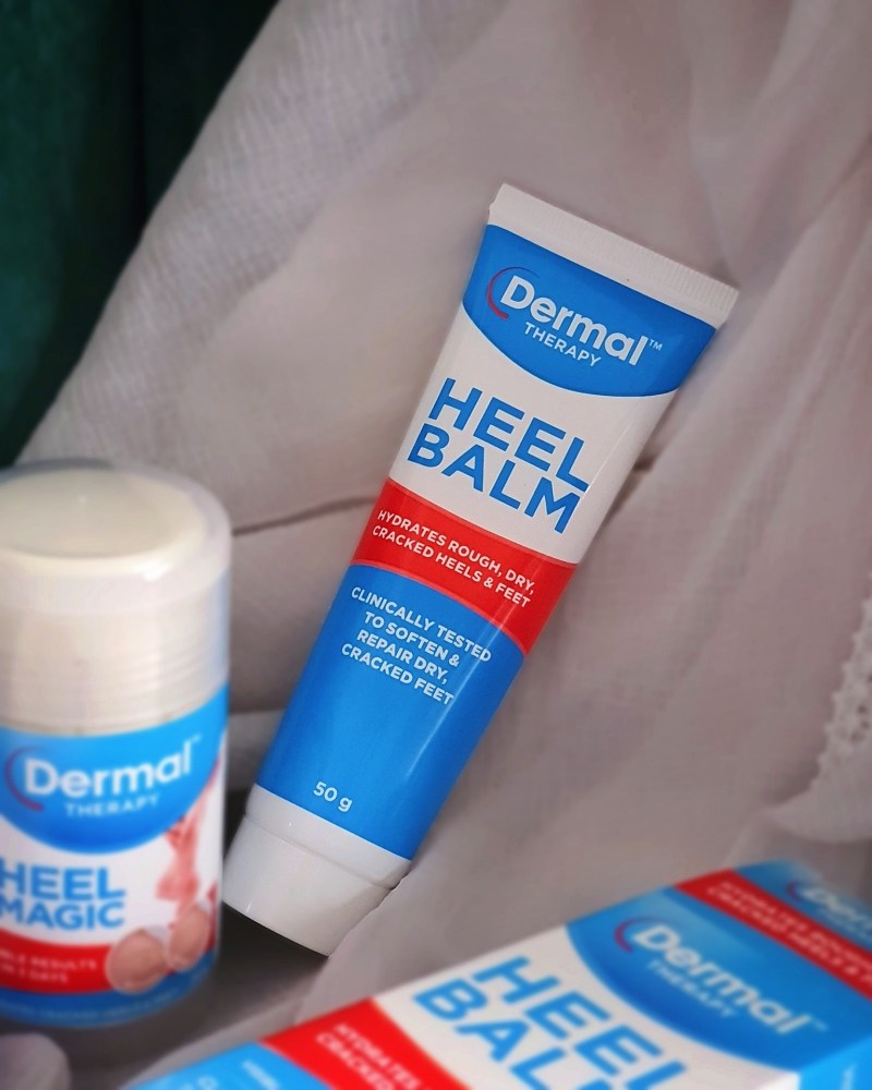 Heal Cracked Heels in 3 Days with Dermal Therapy Heel Balm and Heel Magic