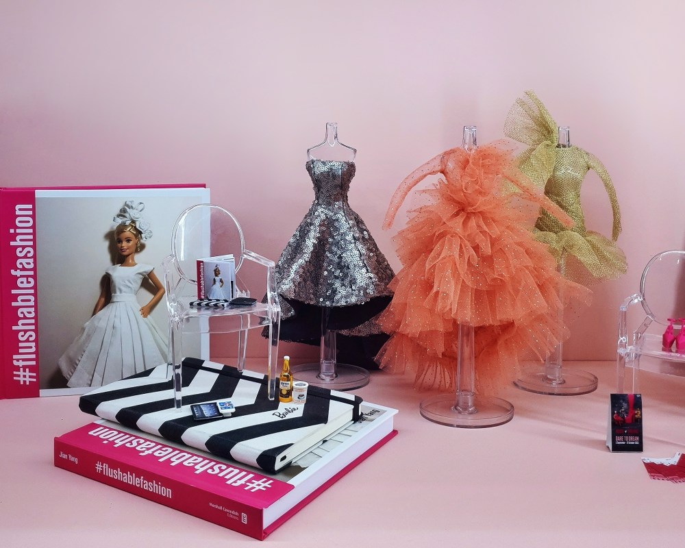 #FlushableFashion by Jian Ying House of Dreams: The Biggest Barbie Exhibition in Singapore ION Orchard