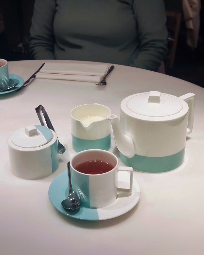 Afternoon Tea at Tiffany Blue Box Cafe Harrods