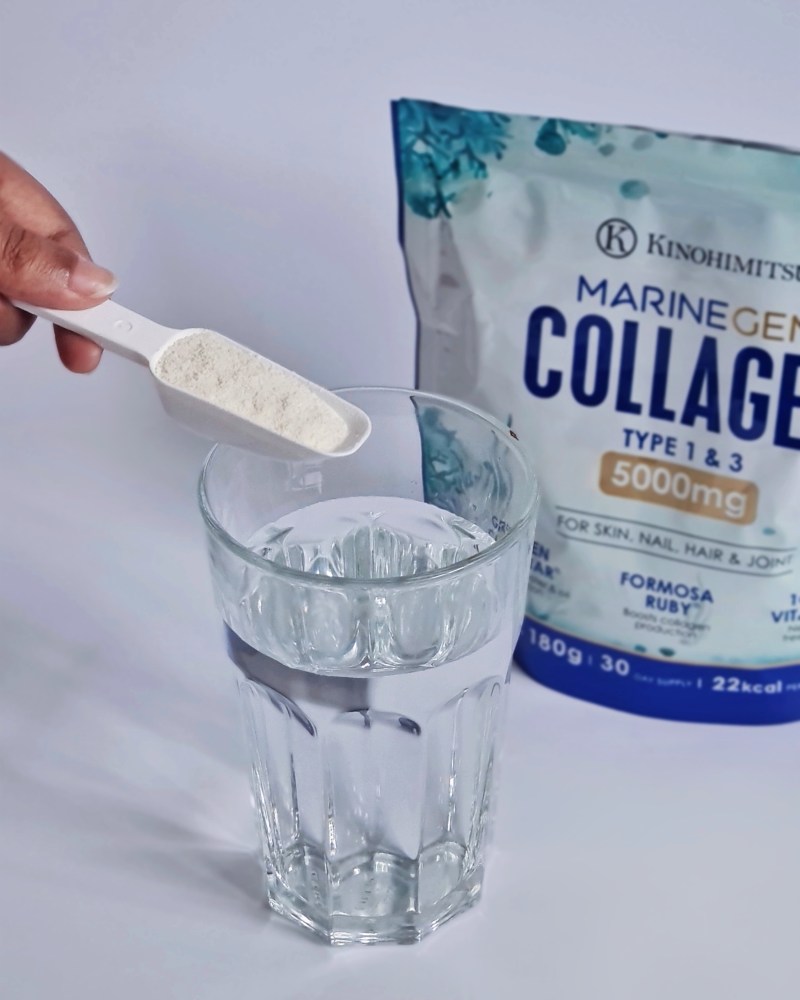 Age Backwards with Marine Collagen  Kinohimitsu MarineGem Collagen Powder