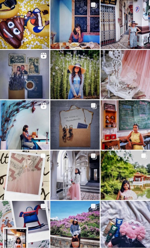 @lovebellavida Instagram Feed through the years 2019