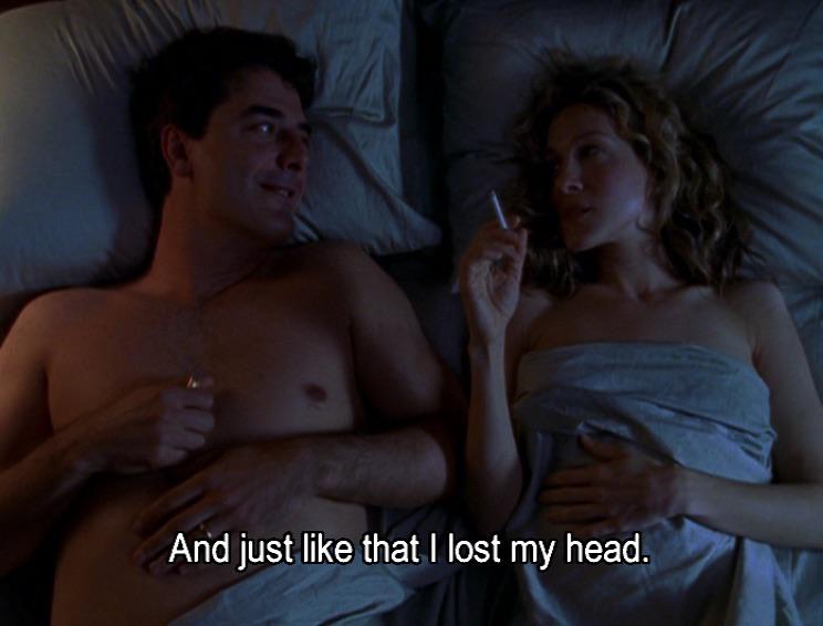 Carrie and Big Affair Situationship