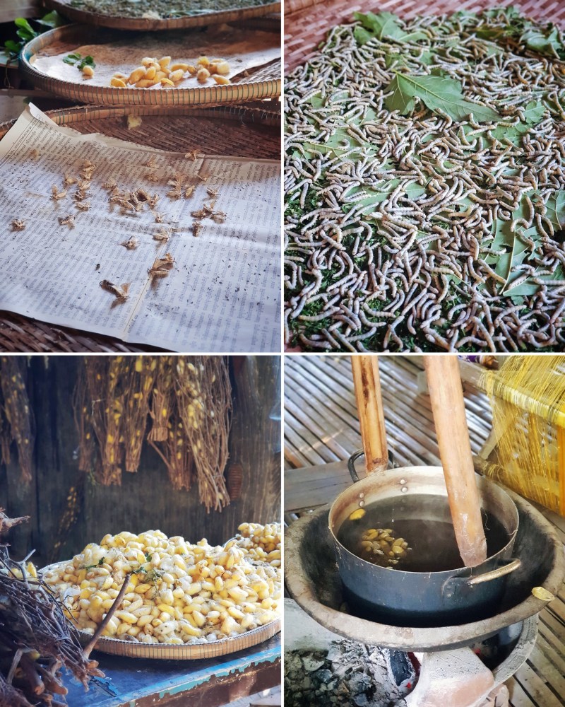 Silk Island Phnom Penh Traditional Silk Weaving
