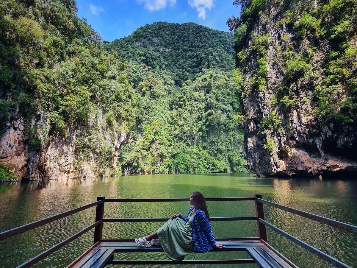 Tasik Cermin Mirror Lake in Ipoh&nbsp;Perak