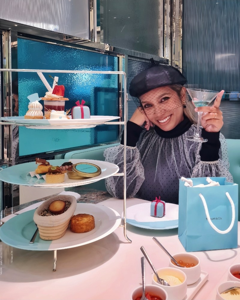 Afternoon Tea at Tiffany Blue Box Cafe Hong Kong
