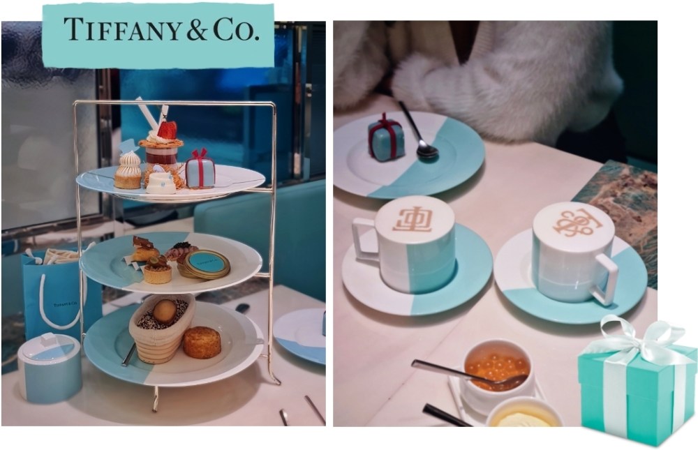 Afternoon Tea at Tiffany Blue Box Cafe Hong Kong