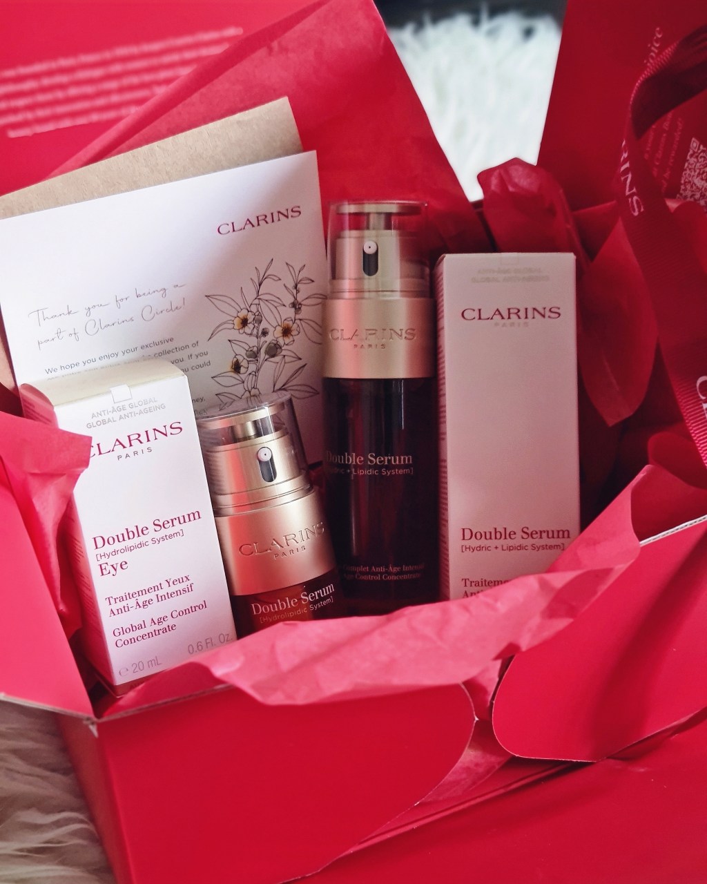 Clarins Double Serum and Double Serum Eye