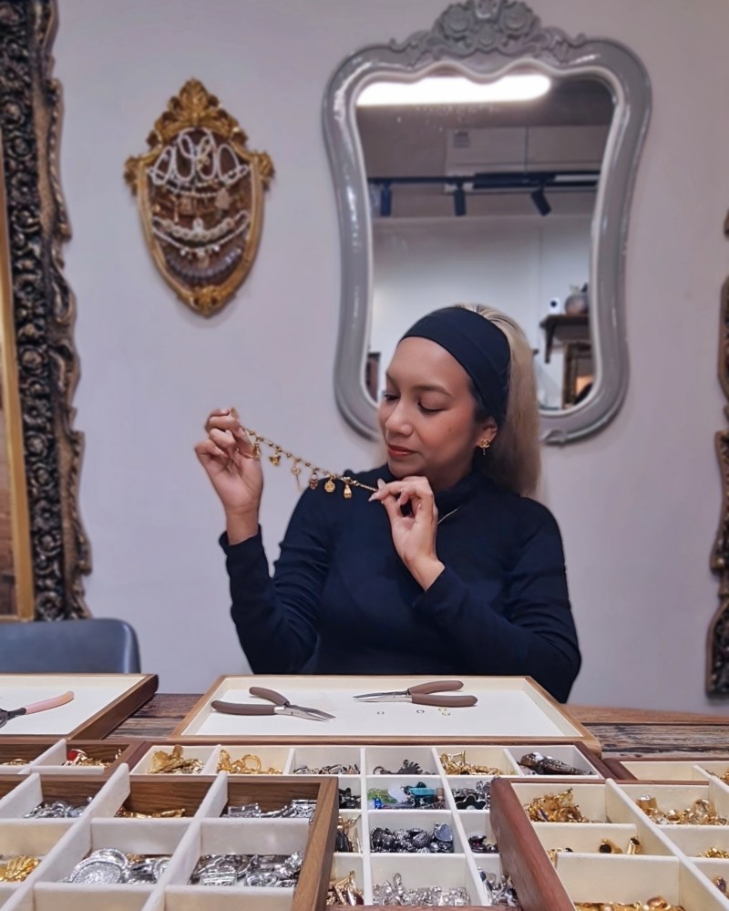 DIY Charm Bracelet at Echo Vintage