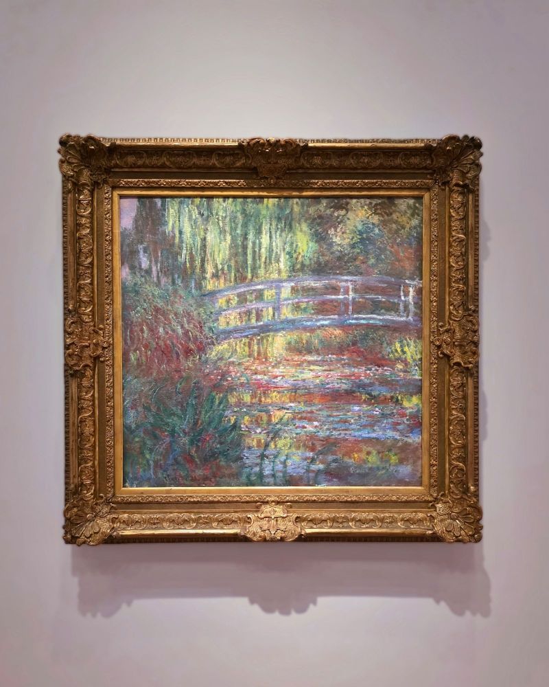 The Water Lily Pond by Claude Monet at Into the Modern: Impressionism from the Museum of Fine Arts, Boston at National Gallery Singapore