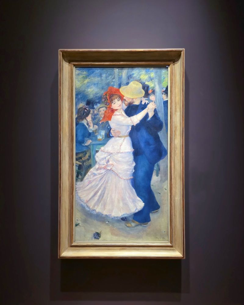 Dance at Bougival by Pierre-Auguste Renoir at Into the Modern: Impressionism from the Museum of Fine Arts, Boston at National Gallery Singapore