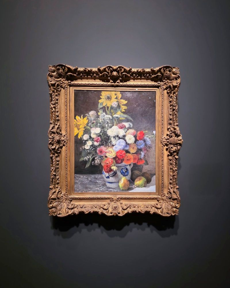 Mixed Flowers in an Earthenware Pot by Pierre-Auguste Renoir at Into the Modern: Impressionism from the Museum of Fine Arts, Boston at National Gallery Singapore