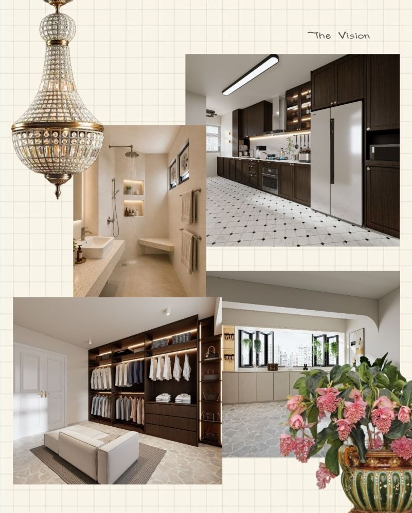 Our Vintage HDB Resale Home Plan